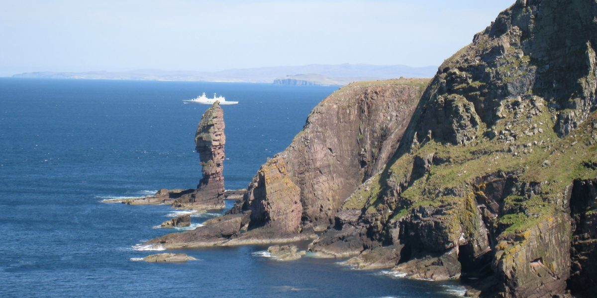The Old Man of Stoer closer view