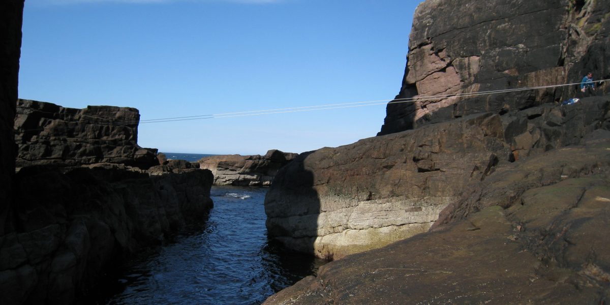 The channel The Old Man of Stoer