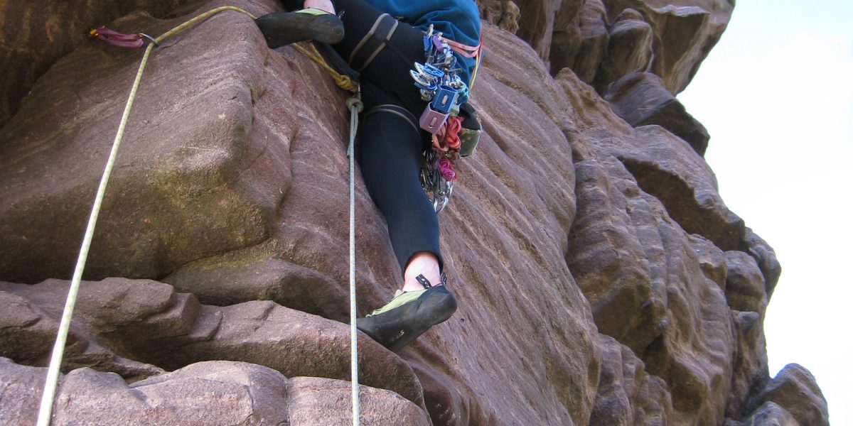 Climb The Old Man of Stoer pitch 2