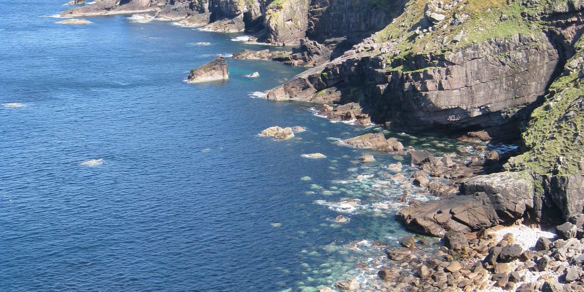 Picture of the view to The Old Man of Stoer