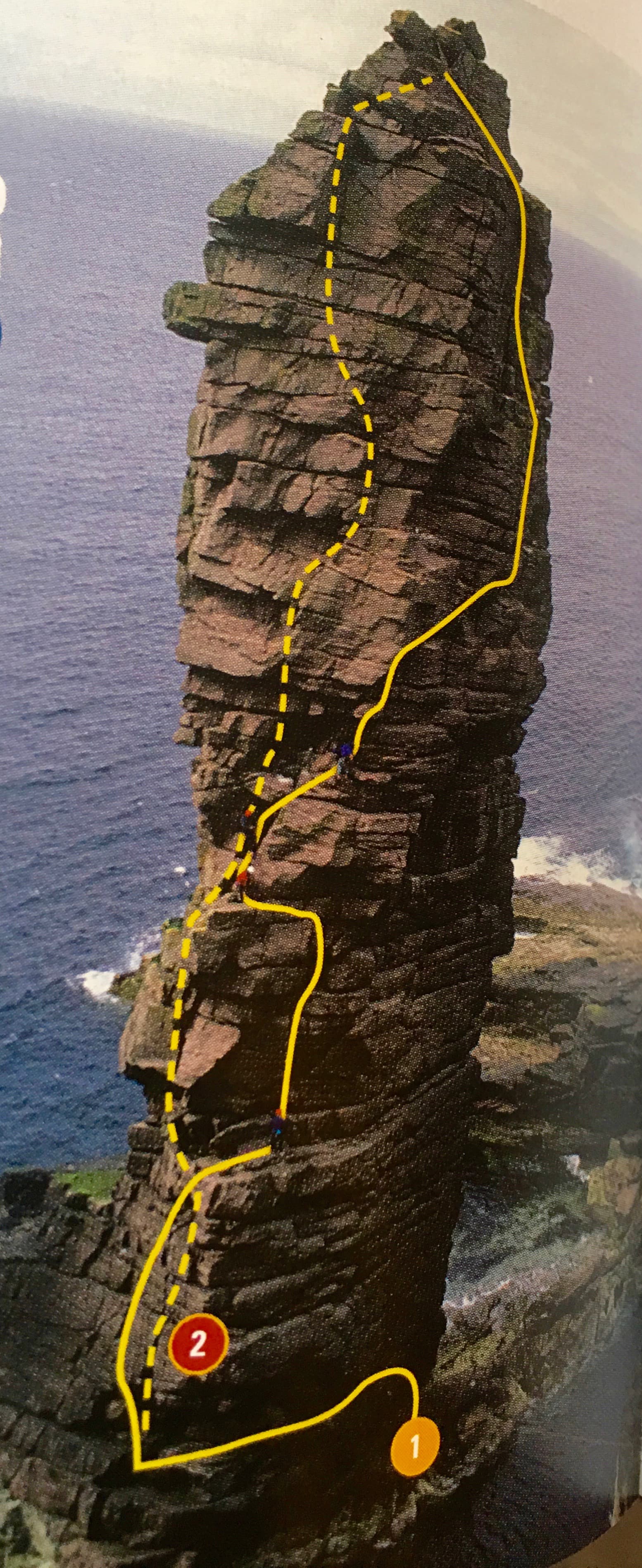 Picture of The Old Man of Stoer diagram