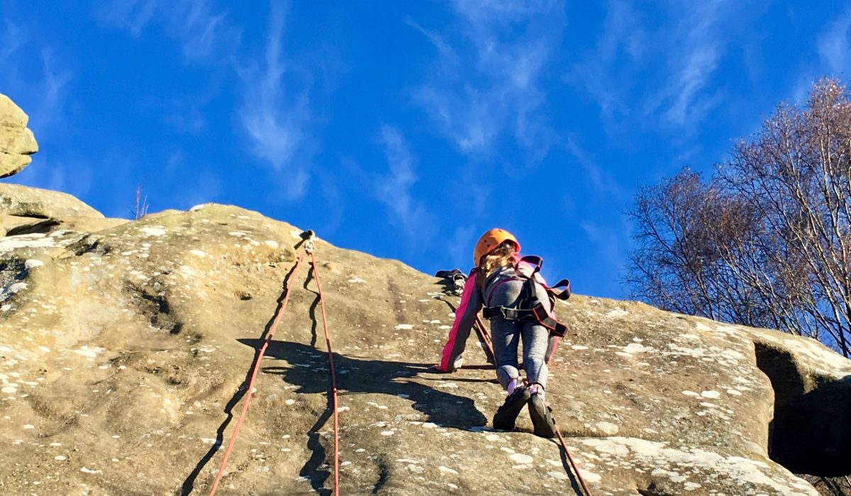 Brimham rocks mountain guiding and outdoor activities