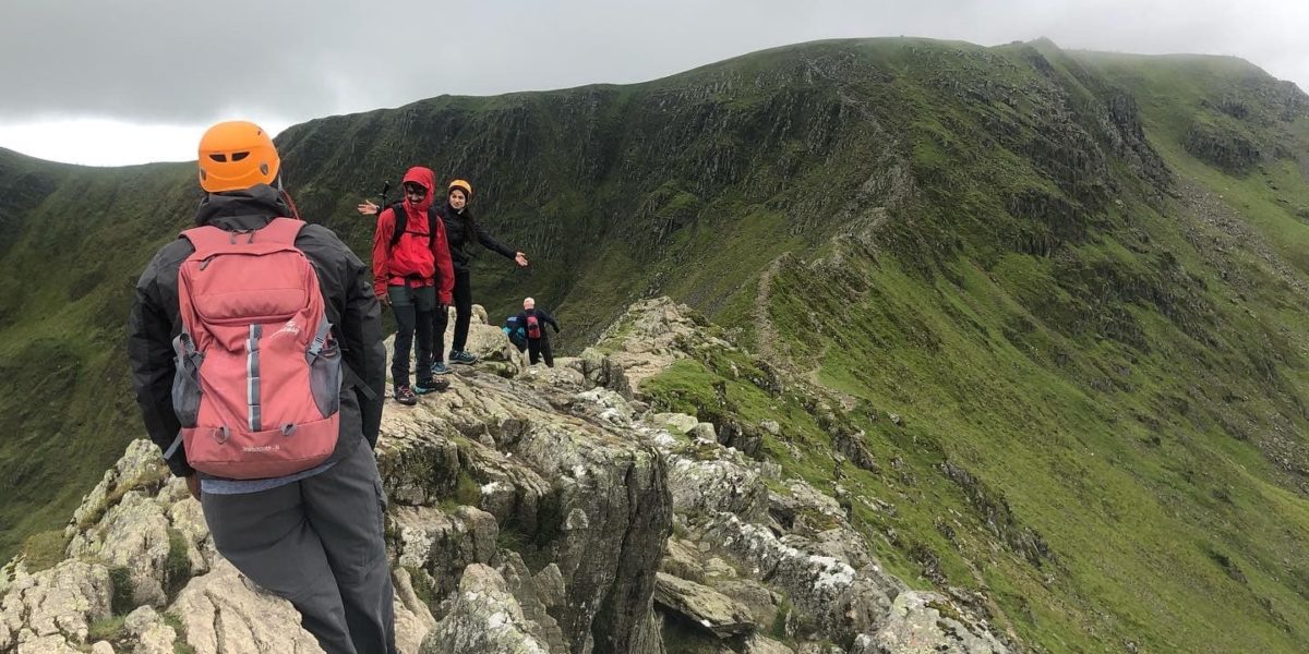 Mountaineering-course lake district.